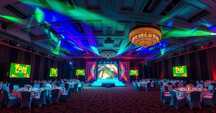 Cenografia para eventos como transformar espaços com criatividade
