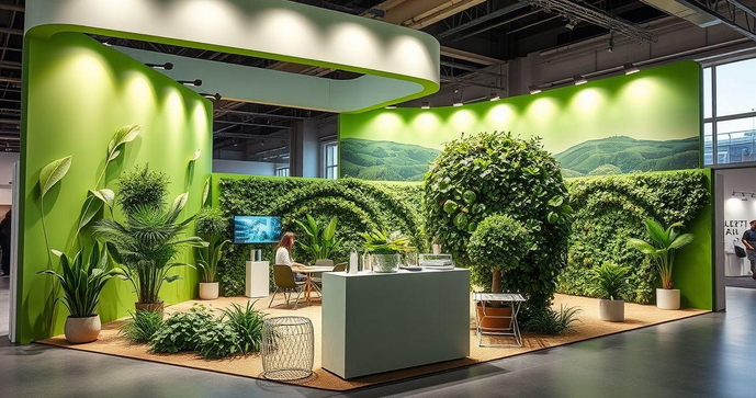 Dicas para a Construção de Stands Sustentáveis que Impressionam
