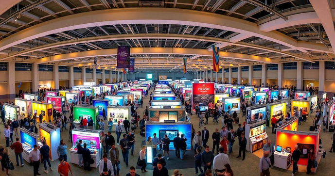 Locação de stands para eventos que impressionam e atraem visitantes
