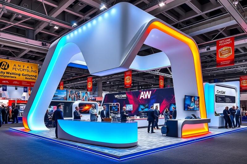 Locação de Stand Personalizado Eleva Suas Feiras e Eventos